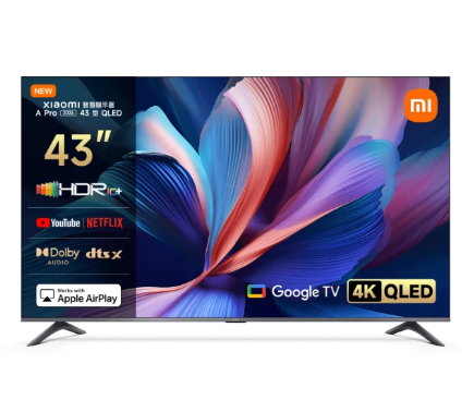 小米 官方旗艦館 43型 4K QLED Google TV智慧顯示器